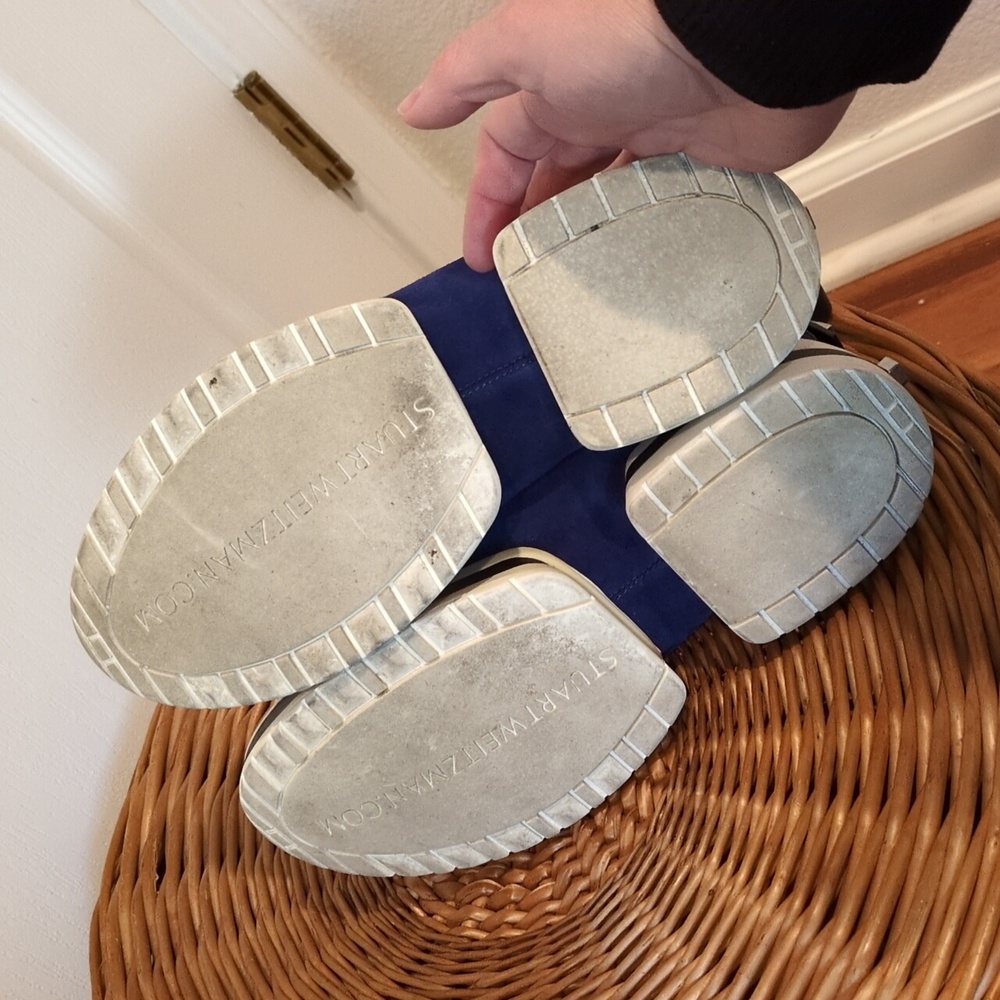 Stuart Weitzman Maritime Platform Sneakers Size 7 - Picture 5 of 8